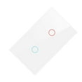 thumbnail image 1 of relayinert Panneau d'Interrupteur Mural de Remplacement Universel pour Maison en Verre Trempé Sensible Interrupteurs Sans Fil Intelligents Accessoire Type 3, 1 of 6