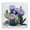 Blue Cactus Blossoms Floral Southwestern, variant on Stupell Industries Modern Blue Cactus Blossoms Black Framed Giclee Art, 17 x 17, by RB