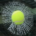 thumbnail image 4 of 2 pegatinas de cristal agrietadas en 3D, pegatinas de cristal roto de béisbol, divertidas pegatinas para coche, pelota de tenis, cosas de broma, pegatinas de cristal agrietadas, 4 of 5