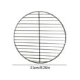 thumbnail image 2 of Vikakiooze Stainless Steel Cooking Grates, Cooking Grill Grates for Medium ,Stainless Steel Round Wire Grill Grate,Cooking Grate Replacement for Most Barbecue Ceramic Grill and r,Home, 2 of 5