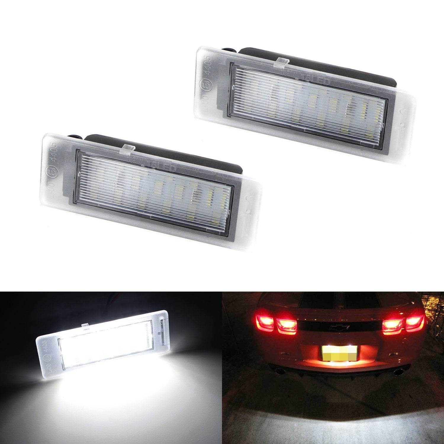chevy impala license plate light