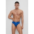 thumbnail image 2 of Calzoncillos BOSS Hugo para hombre, paquete de 3, algodón/elástico, True Blue/Sky Captain, talla S, 2 of 2