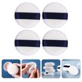 thumbnail image 3 of 4Pcs Professional Makeup Powder Puff with Ribbon Makeup Tool for Women and Girls, 3 of 7