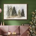 thumbnail image 6 of In the Mist II - Framed Gallery Wrapped Holiday Canvas - 25 x 37 - Rosewood Frame, 6 of 8