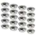 thumbnail image 3 of 20 tiradores circulares invisibles para puertas de armario, de acero inoxidable., 3 of 5