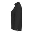 thumbnail image 6 of Devon & Jones DG410W Women's CrownLux Performance Windsor Welded Quarter-Zip Pullover-Black-L, 6 of 6