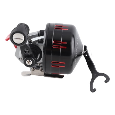 Nieyigj BL39 Red Aluminum Alloy Metal Fishing Reel 3.875:1 Gear Ratio Ambidextrous Spinning Baitcasting Bow Fishing Spool Accessories 4.72 inches / 12 cm Length