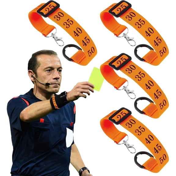 Football Official Chain Clip – Yard Markers for Sports, High School/College Leagues, Tournaments & Training Practice Field Marking Supplies  Z