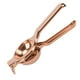 thumbnail image 3 of Exprimidor de limón de acero inoxidable, ergonómico, mango ultralargo, exprimidor de mano con anillo de elevación para cocina, oro rosa, 3 of 14