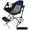 Navy, variant on PRZL Hammock Camping Chair Folding Camping Swinging Chair with Retractable Footrest, Cozy Head Pillow, Carrying Bag, Portable Lightweight Rocking Chair for Camping Fishing Picnic（Black）