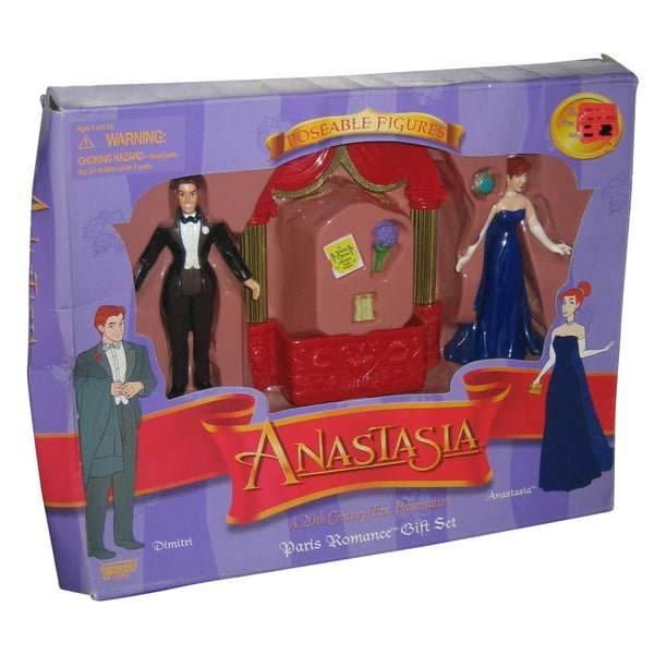 Anastasia & Dimitri Paris Romance Poseable Galoob Figure Gift Set