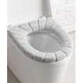 thumbnail image 3 of Asiento de inodoro, suave y cálido, lavable, 3 piezas, 3 of 7