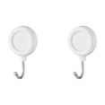 thumbnail image 2 of 2 ganchos magnéticos laterales para refrigerador, para almacenamiento, con adhesivos magnéticos, blancos, resistentes, para toallas y utensilios de cocina. Gancho magnético de plástico., 2 of 6