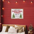 thumbnail image 4 of Stupell Industries Traditional For Sale Christmas Trees Gold Floating Frame Canvas Art, 21 x 17, by Creatif Belle, 4 of 8