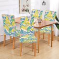 thumbnail image 2 of Yayeee 4 Pack Dining Chair Covers Stretch Parson Chairs Slipcovers Seat Protector, Yellow Mountains, 2 of 6