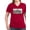Garnet, variant on CafePress - CALIFORNIA DREAMIN T Shirt - Women's V-Neck Dark T-Shirt