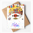 thumbnail image 1 of Traditional Japanese local cultural Welcome Back Greeting Cards Envelopes Blank, 1 of 3