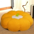 thumbnail image 2 of Extra Large Pumpkin Floor Cushion - 18" Soft Plush Halloween & Thanksgiving Seat Pillow for Living Room, Bedroom, Nursery & Seasonal Home Decor, 2 of 4