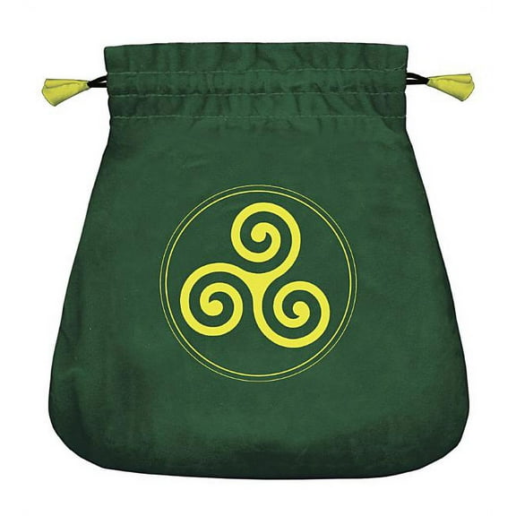Bolsas de Lo Scarabeo Tarot Bags From Lo Scarabeo: Celtic Triskel Velvet Bag (Other)