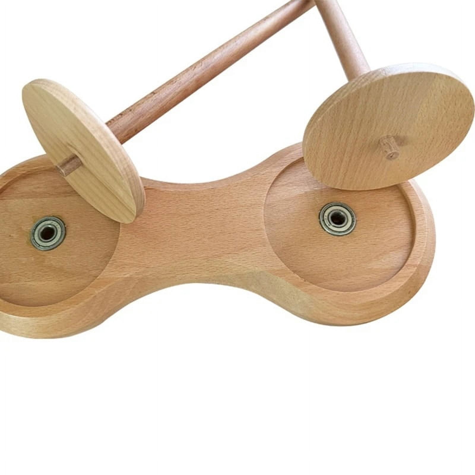 Porte-Pelote Double Magnétique En Bois - Dérouleur De Laine Pour Tricot & Crochet, Rotation Fluide - 5