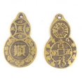 thumbnail image 3 of Chinese Fortune Coin Pure Brass Gourd Copper Coin Pendant Eight Trigrams, 3 of 8
