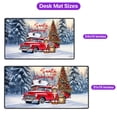 thumbnail image 5 of Santa is Coming Abyssinian Merry Christmas Xmas Noel Truck Tree Desk Mat Full Keyboard Mouse Pad Cat Lover Kitten Owner Gifts Large Mousepad - 02023, 5 of 5