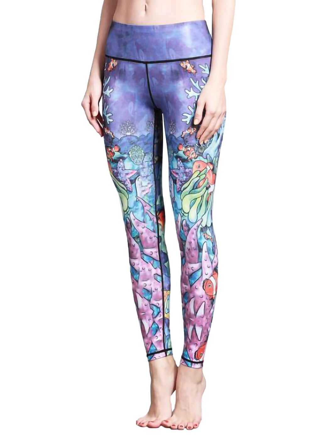 Printed running tights Clearance