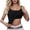 Black, variant on Tank Tops For Women Seamless Bralette Camisole With Built In Pads Fabric Inner Tank Backless Design And Underwear Trend White Top