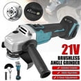 thumbnail image 4 of Makita 18V Cordless Angle Grinder with Battery for DIY & Professional Use, 4 of 5