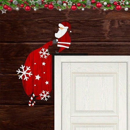 

Pgeraug Door hangings Santa s Door Frame Decoration Christmas Holiday Pendant Home Decoration Hangs A