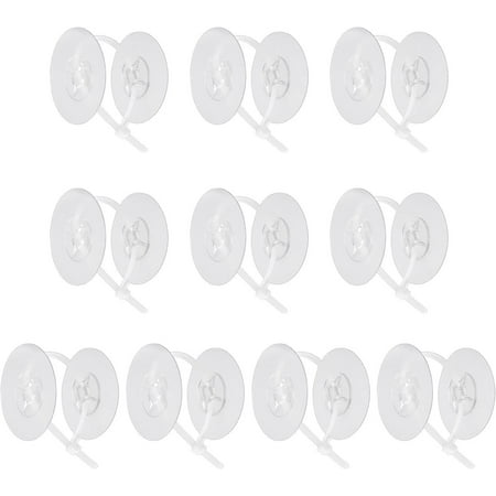 20PCS Furniture Anchors Baby Proofing Anti Tip Kit with No Drill Furniture Tipping Restraint Anchors White Anti Tip Straps for Child Safety Device
