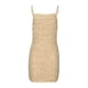 thumbnail image 2 of Mini vestido liso con cremallera sin mangas y cuello cuadrado a la moda para mujer, vestido de fiesta, vestido Formal Fridja  hj5637, 2 of 6