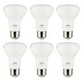 thumbnail image 4 of Sunlite LED 90 CRI R20 Recessed Light Bulb, 8 Watts (50W Equivalent), Medium E26 Base, Dimmable,UL Listed, 4000K Cool White, 6-Pack, 4 of 4