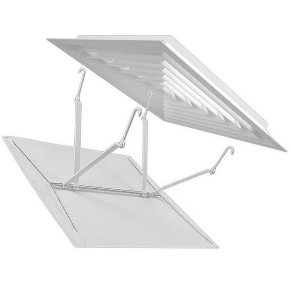 PAMINGONO Air Conditioner Deflector Central Protect from Direct ABS for Office Ceiling Air Vents 1 Set