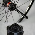 thumbnail image 3 of Adaptador QR de 2 a 3 piezas para bicicleta de 12 mm a 10 mm Adaptador de cubo de eje pasante 2 piezas 135-142 mm Cola Adaptador para bicicleta con eje pasante, 3 of 3