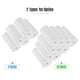 thumbnail image 4 of Rollos de papel de recibo térmico de 5 piezas 57 * 25 mm Impresión de boletos para caja registradora Tomshoo  5pcs, 4 of 7
