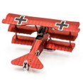 thumbnail image 3 of Metal Earth Fokker DR.I Triplane 3D Metal Model + Tweezers 12101, 3 of 4