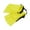 Yellow, variant on Lilixerw Small Swim Fins,Short Comfortable Flippers for Swimming and Training for Beginners