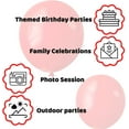 thumbnail image 4 of Red Balloon 110pcs, Red Latex Balloons12 inch for Birthday Valentine's Day Wedding(with 2 Ribbons)., 4 of 8