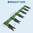 thumbnail image 1 of QinaQin 49 inches 6 teeth Bucket Tooth Bar, Black + Green, 1 of 7