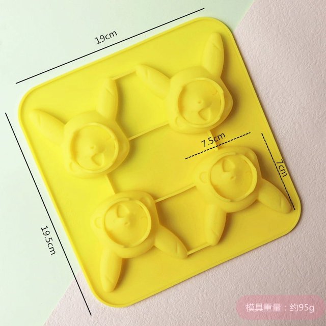 Disney-molde de silicona de Lilo Stitch para manualidades, herramienta de galletas para pastel, muñecas de Mickey, 3D, jabón hecho a mano, Chocolate, regalo fácil de desmontar