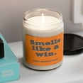 thumbnail image 4 of Smells Like a Syracuse Win Scented Candle, Orangemen Football Basketball, 4 of 6