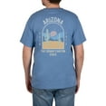 thumbnail image 2 of Unisex Arizona State Graphic Tee, Triblend T-Shirt from Home Free, Sizes S-2XL, 2 of 5