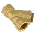 thumbnail image 3 of 1/2" Filter Valve Connector, BSPP Female Thread Y Shaped Brass Strainer Filter Valve Connector For Water Oil Separation, 3 of 8