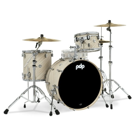 PDP Concept Maple Series 3-Piece Rock Shell Pack, Twisted Ivory