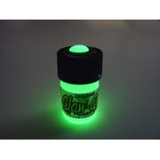 Glow On Super Phosphorescent Paint, Original Color and Green Glow Paint, Small 2.3 ml Vial.