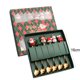 thumbnail image 5 of Juego de cubiertos navideños Gardenne, cucharas y tenedores navideños, vajilla navideña, cabezal de acero inoxidable de superficie lisa, cubiertos decorativos navideños (20 piezas), 5 of 7