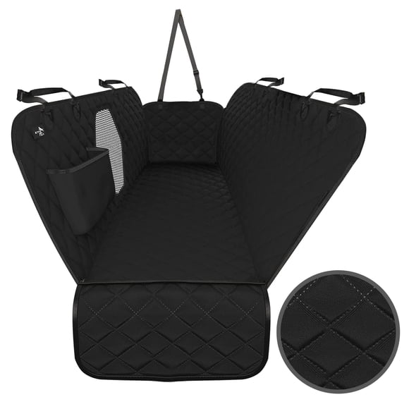 Funda de Asiento para Perro Active Pets Hamaca Impermeable Negra