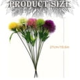 thumbnail image 3 of Clearance Artificial flowers under $1,Dandelion Artificial Flowers Plants Bouquet Plastic Flower For Home Decoration/Wedding Decor, 3 of 6