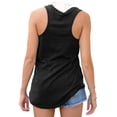 thumbnail image 4 of Summer Women's V Neck Sleeveless Tank Tops Workout Yoga Loose Lightweight Flowy Tee Shirts with Pocket, 4 of 5